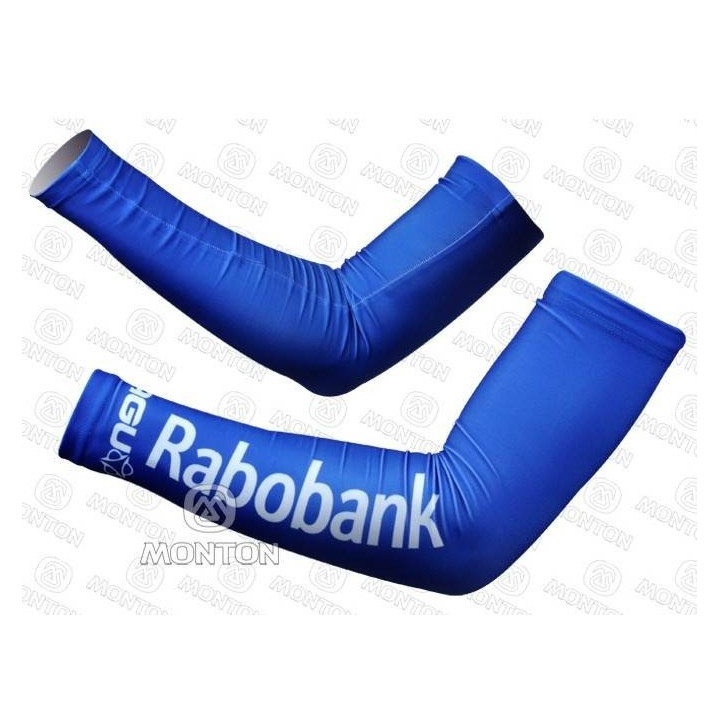 Manguitos de ciclismo Rabobank para cuidar tu piel y mantenerte fresco