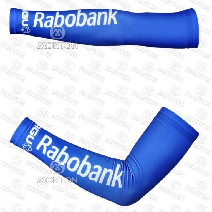 Manguitos de ciclismo Rabobank para cuidar tu piel y mantenerte fresco