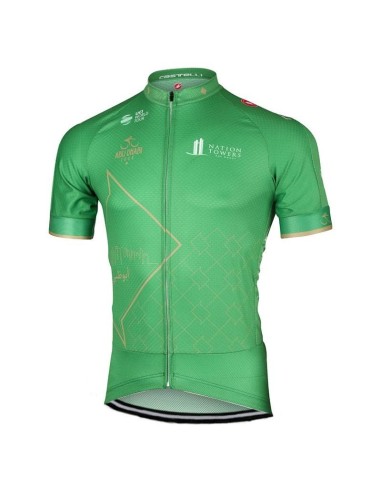 Equipación corta con tirantes ABU DHABI TOUR para ciclistas amantes del confort