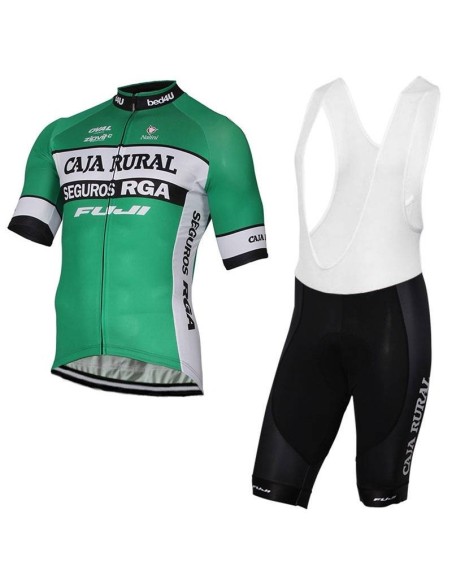 Conjunto de Ciclismo CAJA RURAL SEGUROS RGA con Tirantes para Este 2023