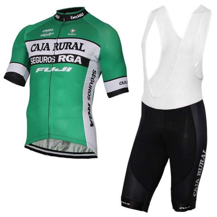 Conjunto de Ciclismo CAJA RURAL SEGUROS RGA con Tirantes para Este 2023