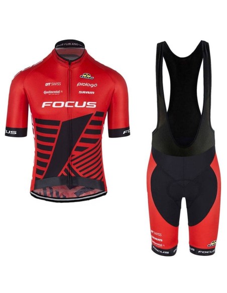 Equipación corta con tirantes FOCUS XC a buen precio para ciclistas