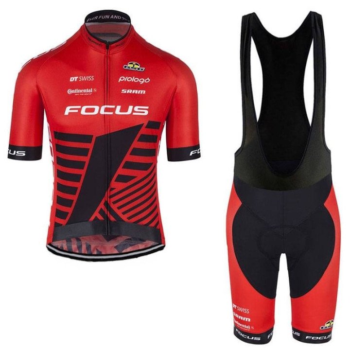 Equipación corta con tirantes FOCUS XC a buen precio para ciclistas