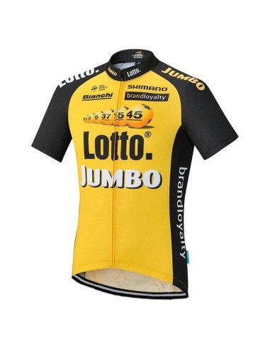 Equipación corta con tirantes LOTTO NL JUMBO para ciclismo al mejor precio