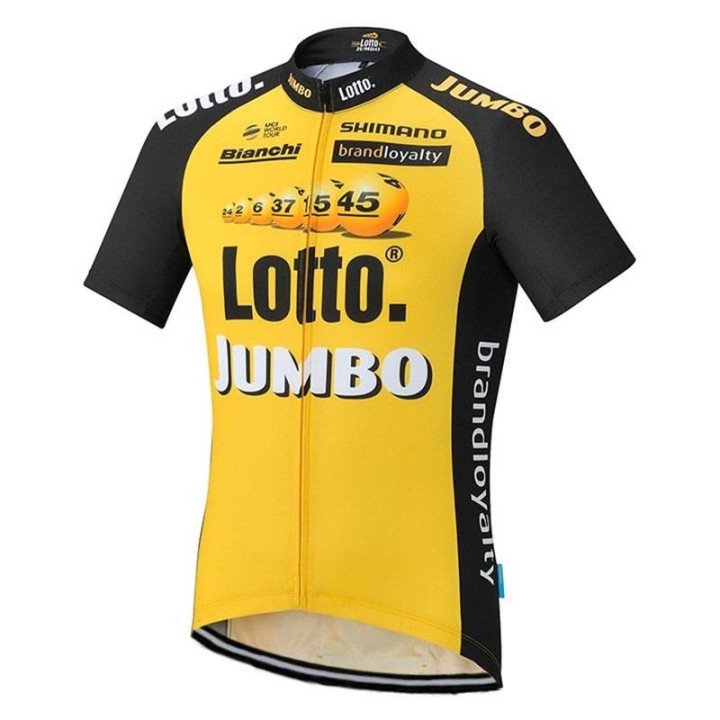 Equipación corta con tirantes LOTTO NL JUMBO para ciclismo al mejor precio