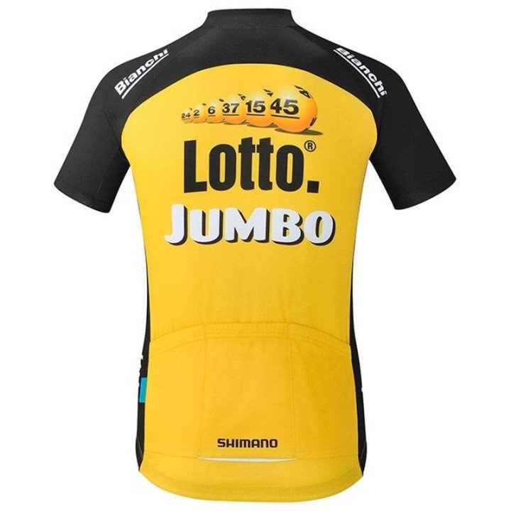 Equipación corta con tirantes LOTTO NL JUMBO para ciclismo al mejor precio
