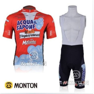 Equipación corta con tirantes acqua sapone para disfrutar del ciclismo
