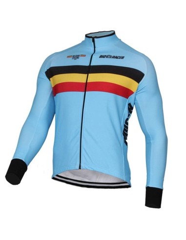 Maillot largo de ciclismo belga, cómodo y funcional para tus aventuras en bici
