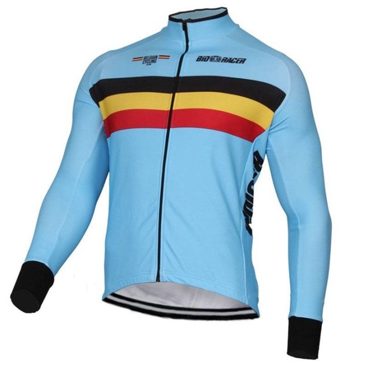 Maillot largo de ciclismo belga, cómodo y funcional para tus aventuras en bici