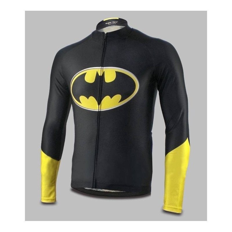 Maillot Largo de Batman para Ciclistas: Comodidad y Estilo en la Ruta