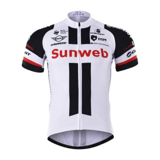 Maillot corto Sunweb para ciclistas que buscan comodidad y estilo