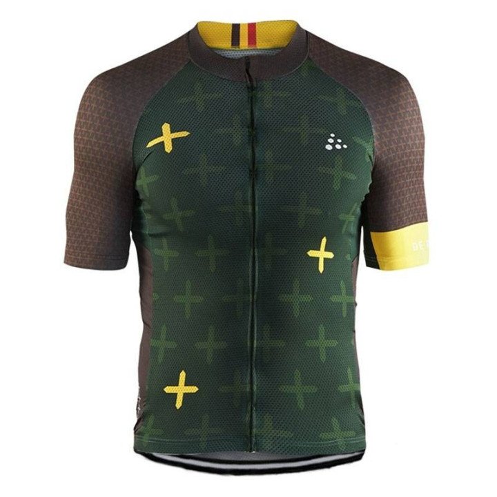 Maillot Corto CRAFT MONUMENTS: Comodidad y Estilo para Ciclismo