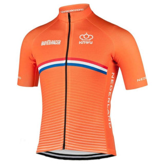 Maillot Corto de Ciclismo de la Selección de Países Bajos, ¡perfecto para rodar!