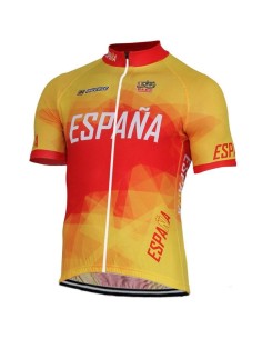 Maillot corto de ciclismo de la selección española para disfrutar en cada ruta