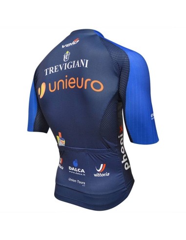 Maillot Ciclismo Corto UNIEURO TREVIGIANI: Comodidad y Estilo para tu Rutas