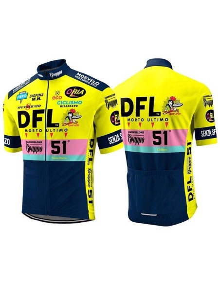 Equipación corta DFL retro para ciclistas: comodidad y estilo al mejor precio
