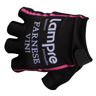 Guantes de ciclismo Lampre cortos y cómodos para pedalear sin preocupaciones
