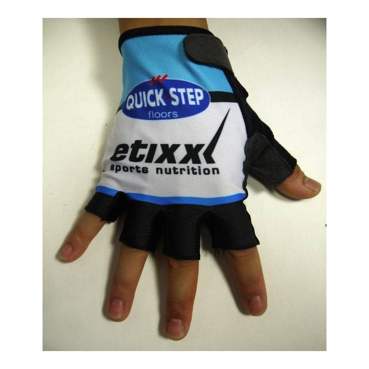 Guantes Cortos de Ciclismo Etixx Quick Step, comodidad y frescura para tus manos