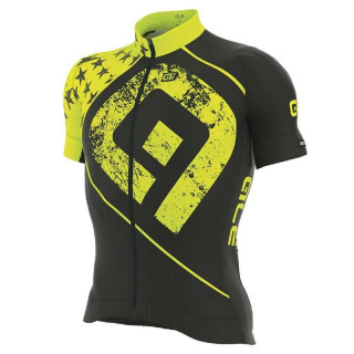 Maillot corto ALE GRAPHICS PRR STAR para ciclistas que buscan estilo y comodidad