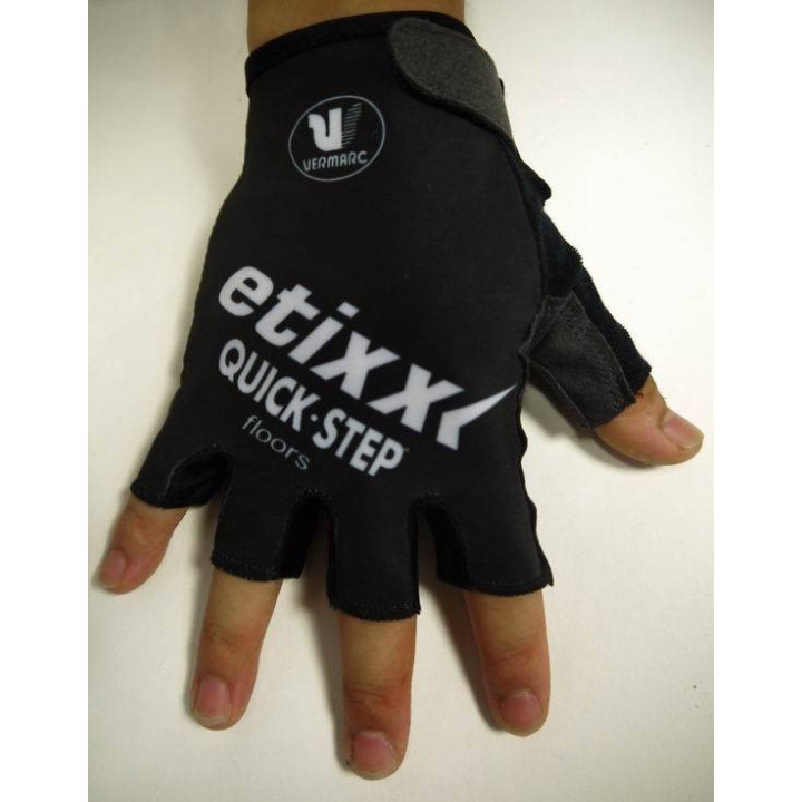 Guantes cortos de ciclismo Etixx Quick Step para un pedaleo cómodo