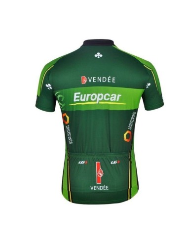 Maillot corto Europcar: comodidad y estilo para tus rutas en bici