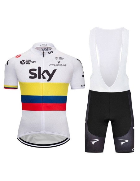 Conjunto corto de ciclismo SKY para disfrutar al máximo