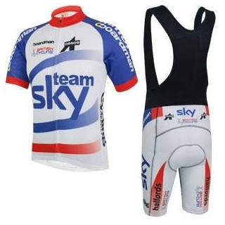Conjunto Corto de Ciclismo SKY para Pedalear Cómodo