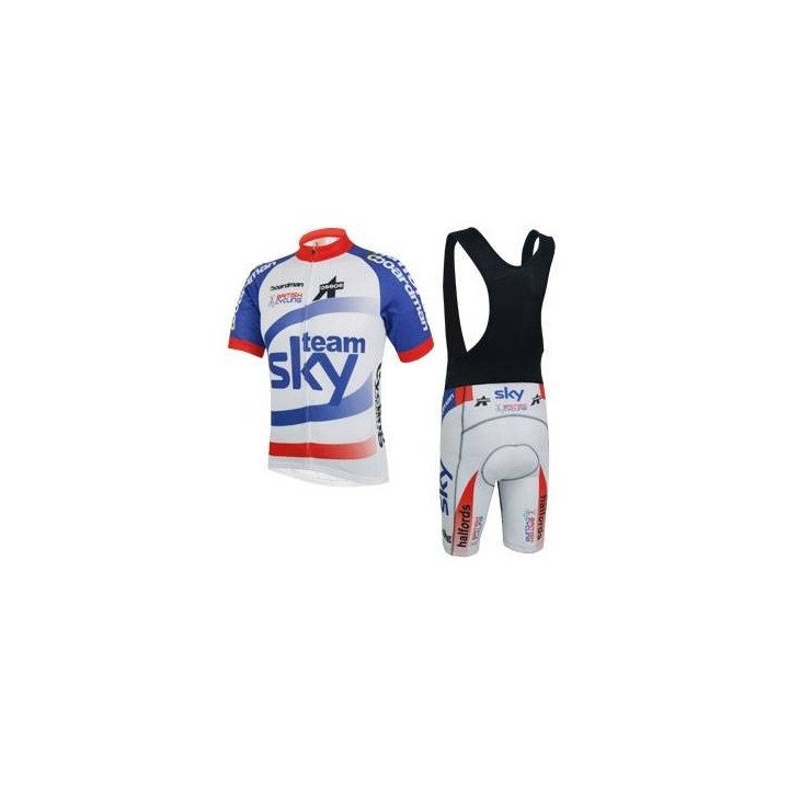 Conjunto Corto de Ciclismo SKY para Pedalear Cómodo