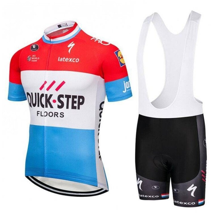 Equipación corta Quick Step: comodidad y estilo para ciclistas