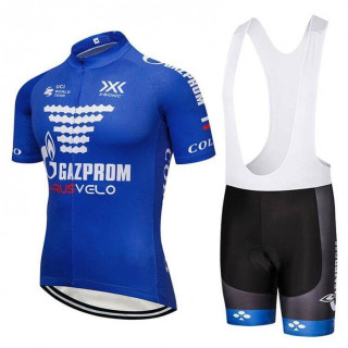 Equipación corta Gazprom Rusvelo para ciclistas en 2023 a buen precio