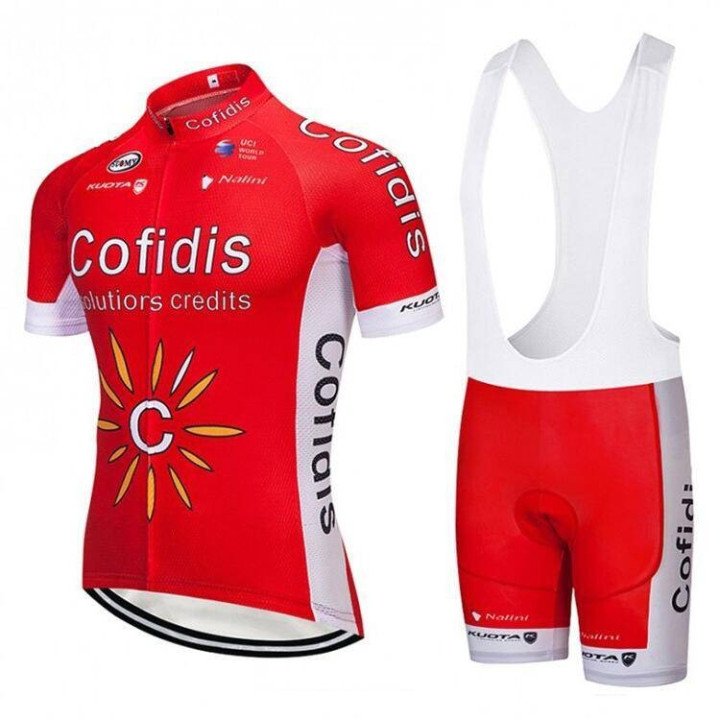 Equipación corta Cofidis para ciclistas: comodidad y estilo al mejor precio