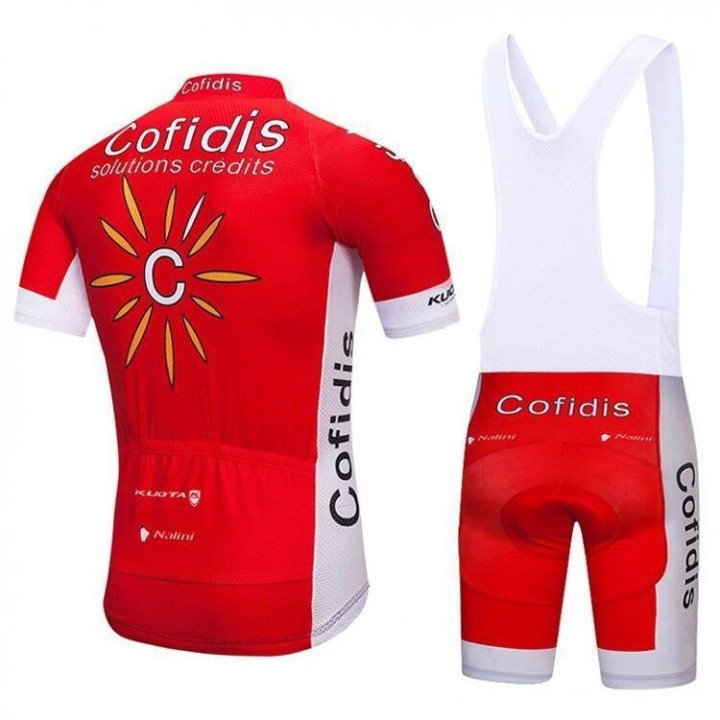 Equipación corta Cofidis para ciclistas: comodidad y estilo al mejor precio