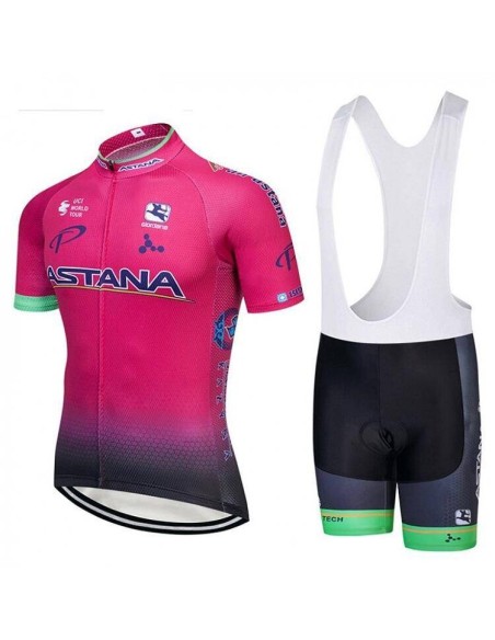 Equipación corta Astana para ciclistas a buen precio