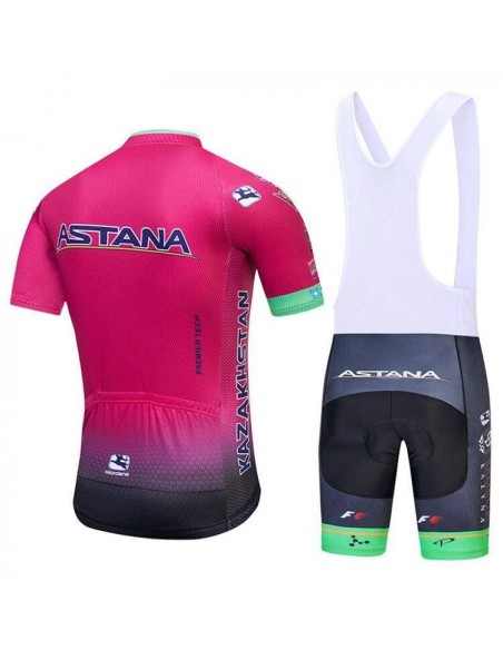 Equipación corta Astana para ciclistas a buen precio