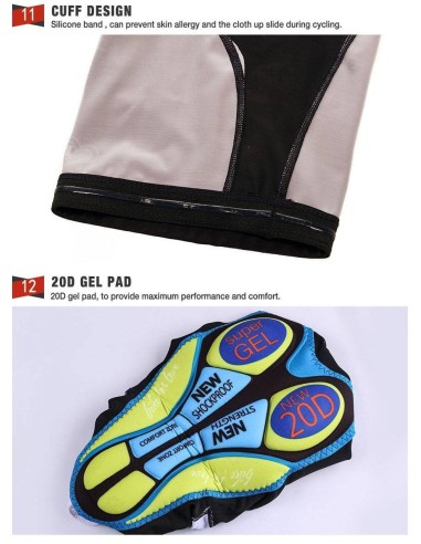 Equipación corta de ciclismo CAJA: comodidad y estilo para tus rutas