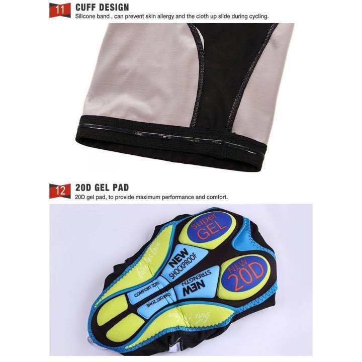 Equipación corta de ciclismo CAJA: comodidad y estilo para tus rutas