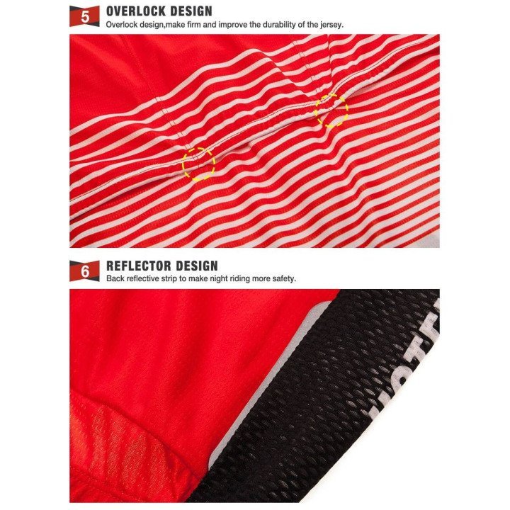 Equipación corta de ciclismo Burges al mejor precio