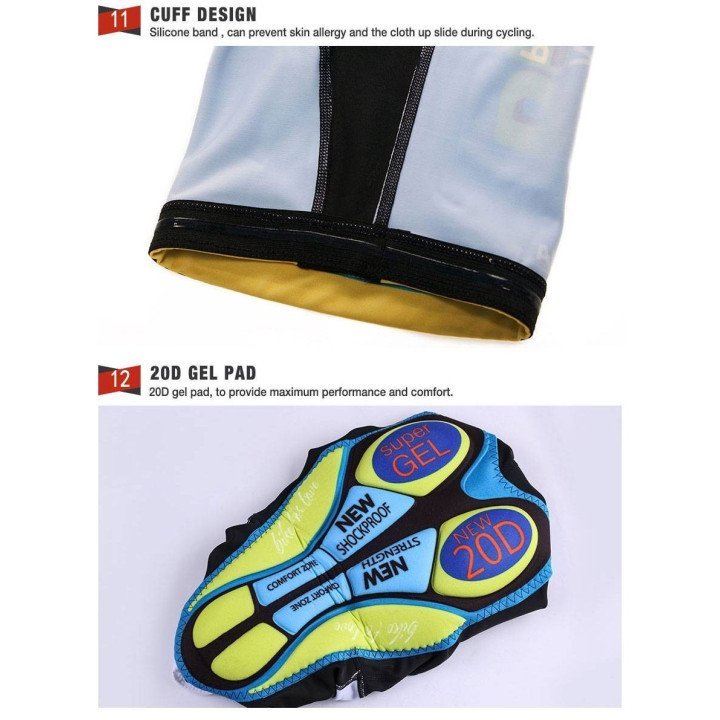 Equipación corta DELKO para ciclistas 2023 a buen precio