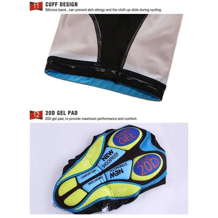 Conjunto Corto de Ciclismo ACADEMY para tus aventuras sobre ruedas