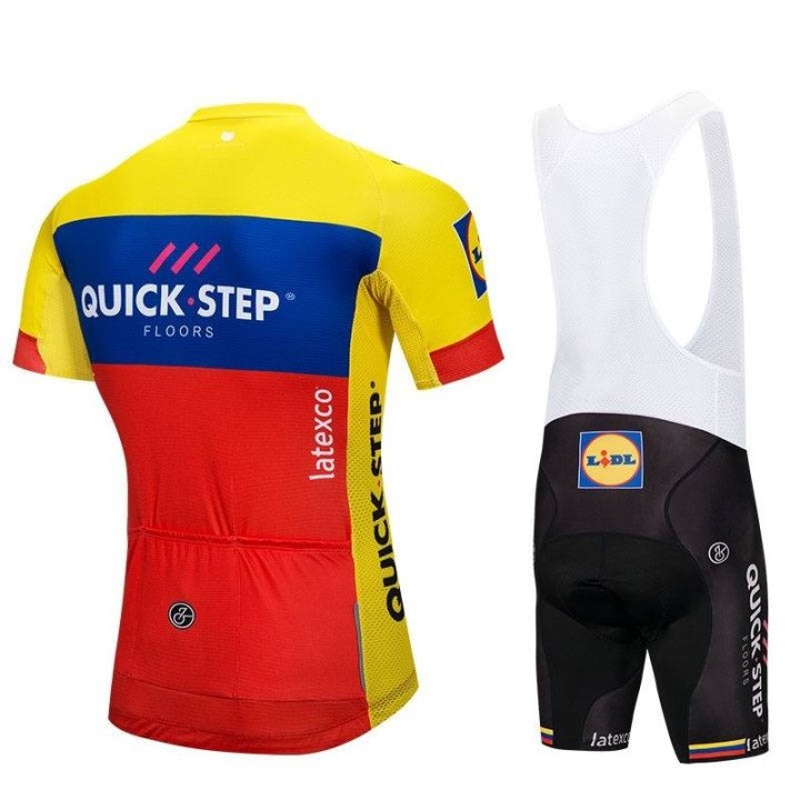 Equipación corta de ciclismo Quick Step a buen precio