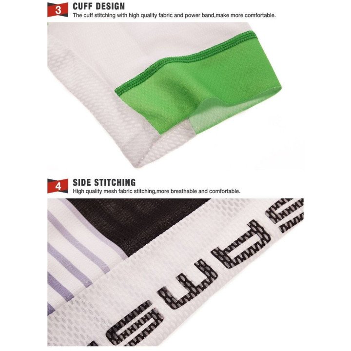 Equipación corta de ciclismo Fortuneo Samsic para disfrutar al máximo