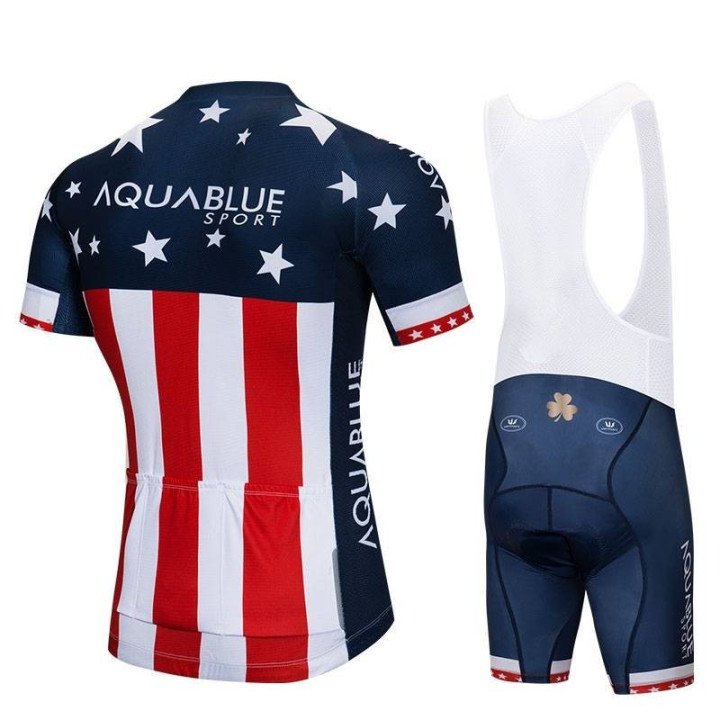 Equipación corta AQUABLUE para ciclismo, ¡cómprala al mejor precio!