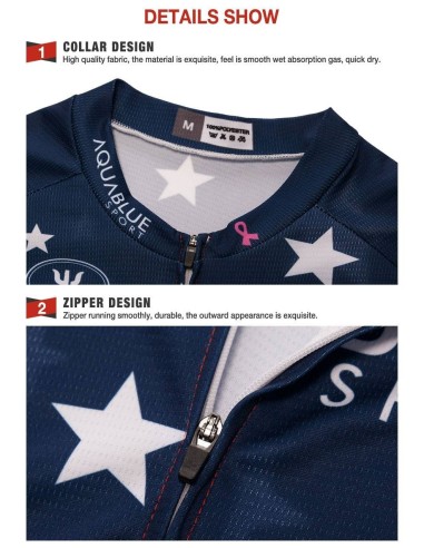 Equipación corta AQUABLUE para ciclismo, ¡cómprala al mejor precio!