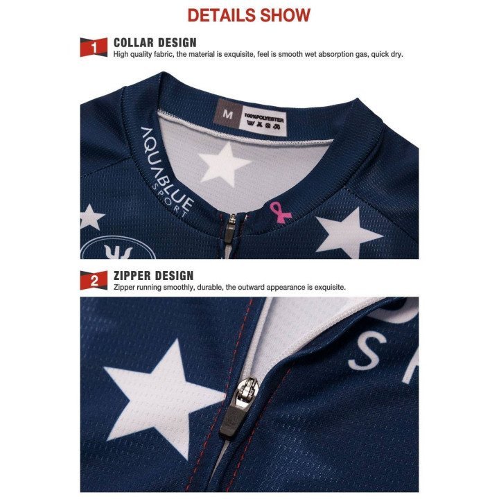 Equipación corta AQUABLUE para ciclismo, ¡cómprala al mejor precio!