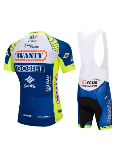 Equipación corta de ciclismo Wanty 2023 a buen precio