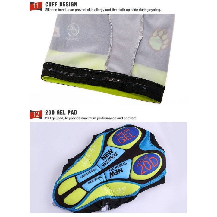 Conjunto Corto de Ciclismo AquaProtect para tus Rutas