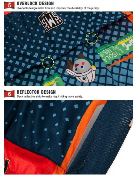 Equipación corta de ciclismo Santini al mejor precio 2023