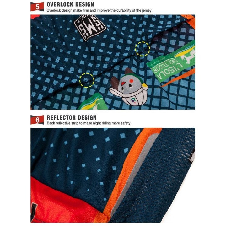 Equipación corta de ciclismo Santini al mejor precio 2023