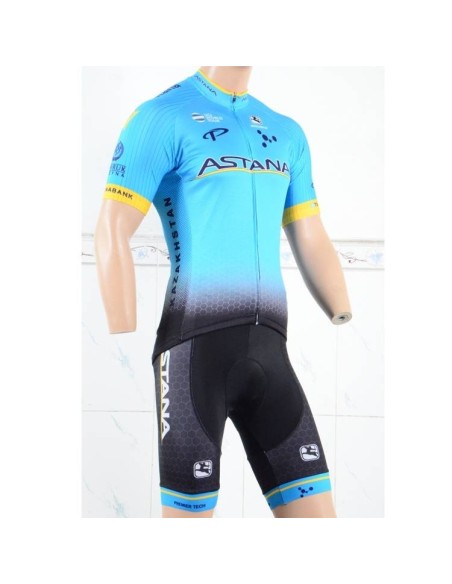 Equipación corta de ciclismo Astana para disfrutar en cada pedalada