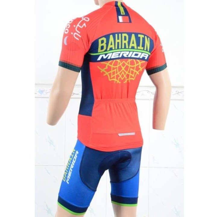 Equipación corta BAHRAIN Merida para ciclismo, calidad y confort al mejor precio